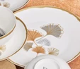 Karaca Gingko 18 Parça 6 Kişilik Porselen Yemek Takımı