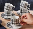 Karaca Eden 6 Kişilik Kahve Fincanı Takımı 100 ml
