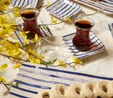 Karaca Blue Point 14 Parça Çay ve İkram Seti