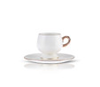 Karaca Hidden Tortoise 2 Kişilik Stoneware Kahve Fincan Takımı 80 ml