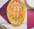 Karaca Flores Kayık Tabak 30 cm