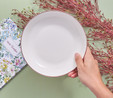 Karaca Elica Kahverengi Çukur Tabak 20 cm