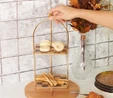 Karaca Check Kare Katlı Kurabiyelik 15 cm