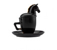 Karaca Black Horse 2 Kişilik Kahve Fincan Takımı 90 ml