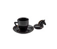 Karaca Black Horse 2 Kişilik Kahve Fincan Takımı 90 ml