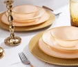 Karaca Retro New Krem 18 Parça 6 Kişilik Yemek Takımı