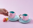 Karaca Flamingo 2 Kişilik Kahve Fincan Takımı 90 ml