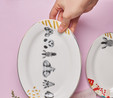 Karaca Zazu Kayık Tabak 26 cm