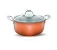 Karaca Powersteel 3Ply 316+ İndüksiyon Tabanlı Çelik Tencere 24 Cm Copper