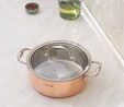 Karaca Powersteel 3Ply 316+ İndüksiyon Tabanlı Çelik Tencere 24 Cm Copper