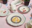 Karaca Alice In Wonderland 26 Parça 6 Kişilik Kahvaltı/Servis Takımı