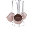 KARACA BİOGRANİT STEEL PLUS CEZVE TAKIMI ROSE