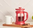 Cookplus Column Borosilikat Cam French Press 800 ml Red