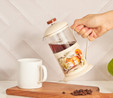 Karaca Legend Grove Borosilikat Cam French Press 600 ml
