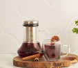 Karaca Azize Cold Brew Borosilikat Cam Kahve Potu 850 ml