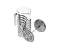 Cookplus Bottled Borosilikat Cam French Press 350 ml