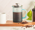 Karaca Emergency Borosilikat Cam Frenchpress Mavi 600 ml