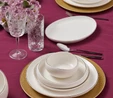 Karaca Red Carpet Collection Streamline Hole Gold 59 Parça 12 Kişilik Porselen Yemek Takımı