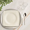 Karaca Home Capri Supla Gümüş 35 cm