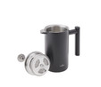 Karaca Çift Cidarlı Mat Siyah French Press 1000 ml