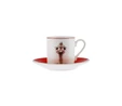 Karaca Zoo 6 Kişilik Kahve Fincan Takımı 80 ml