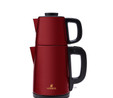 Karaca New Year Yılbaşı Tea Break Su Isıtıcı Çay Makinesi Rouge Red