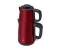 Karaca New Year Yılbaşı Tea Break Su Isıtıcı Çay Makinesi Rouge Red