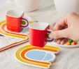 Karaca Rainbow 2 Kişilik Kahve Fincanı Takımı