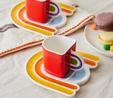 Karaca Rainbow 2 Kişilik Kahve Fincanı Takımı