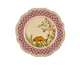 Karaca x Arslantepe Dalgalı Porselen Servis Tabağı 27 cm