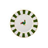 Karaca Kışa Hazırlık Horoz Yeşil Pasta Tabağı 19 cm