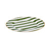 Karaca Kışa Hazırlık Yeşil Çizgili Servis Tabağı 27 cm