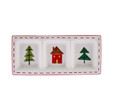 Karaca New Year Santa 3 Bölmeli Sunum Tabağı 31 cm