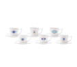 Karaca Eye 6 Kişilik Kahve Fincanı Takımı 80 ml