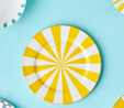 Karaca Circus Sarı Pasta Tabağı 19 cm