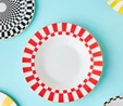 Karaca Circus Kırmızı Çukur Tabak 20 cm