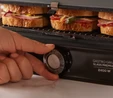 Karaca Gastro Grill Glass Premium 2400W Döküm Tost ve Izgara Makinesi Antrasit