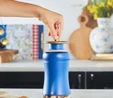 Karaca Blue Berry Vakumlu Cam Saklama Kabı M