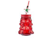 Karaca New Year Tree Kapaklı Kırmızı Kupa 550 ml