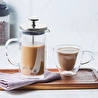 Karaca Pia Çift Cidarlı Borosilikat Cam French Press 350 ml Metalik 