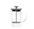 Karaca Pia Çift Cidarlı Borosilikat Cam French Press 600 ml Metalik 