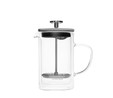 Karaca Pia Çift Cidarlı Borosilikat Cam French Press 800 ml Metalik