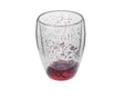 Karaca Pia Red Glitter Su Bardağı 350 ml