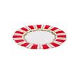 Karaca New Year Dreamy Çizgili Pasta Tabağı 22 cm