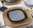 Karaca Monochrome 24 Parça 6 Kişilik Porselen Yemek Takımı