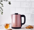 Karaca Tea Break 2 in 1 Çelik Su Isıtıcı Çay Makinesi Rosegold Inox