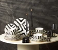 Karaca Black Blush Porselen 24 Parça 6 Kişilik Yemek Takımı