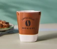 Karaca Coffe Break Kahverengi Espresso Fincanı 80 ml