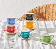 Karaca Şans 6 Kişilik Kahve Fincan Takımı 80 ml