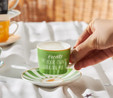Karaca Şans 6 Kişilik Kahve Fincan Takımı 80 ml
